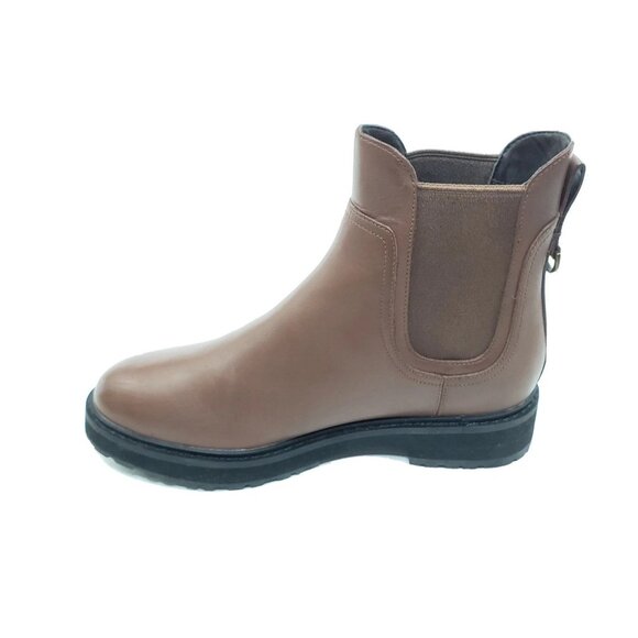 Cole Haan Greenwich Chelsea Boots Waterproof Round Toe Brown Leather Womens 6.5 - Picture 8 of 9